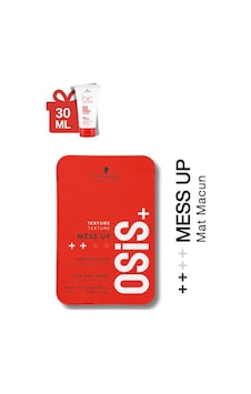 Mess Up Mat Şekillendirici Gum Macun 100ml + Bc Acil Kurtarma Kürü 30ml Mess Up Mat Şekillendirici Gum Macun 100ml + Bc Acil Kurtarma Kürü 30ml