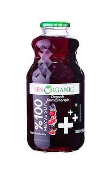 Benorganic Organik Karışık Kırmızı Meyve Suyu 946 ML Benorganic Organik Karışık Kırmızı Meyve Suyu 946 ML