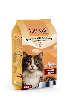 Face Cat Tavuk Etli Yetişkin Kedi Maması 15 KG