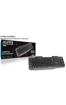 Auris ARS-MKB01 Multimedya Kablolu Q Klavye