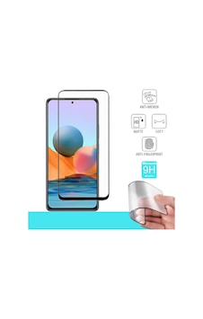 Microsonic Xiaomi Redmi Note 10 Pro Max Seramik Matte Flexible Ekran Koruyucu Siyah Microsonic Xiaomi Redmi Note 10 Pro Max Seramik Matte Flexible Ekran Koruyucu Siyah