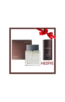 Calvin Klein Men Euphoria Erkek Parfüm EDT 100 ML + Euphoria Stick Deodorant 75 G Calvin Klein Men Euphoria Erkek Parfüm EDT 100 ML + Euphoria Stick Deodorant 75 G