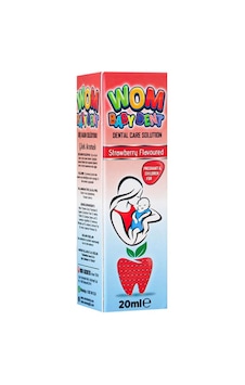 Wom Baby Dent Çilek Aromalı Diş Bakım Solüsyonu 20 ML Wom Baby Dent Çilek Aromalı Diş Bakım Solüsyonu 20 ML