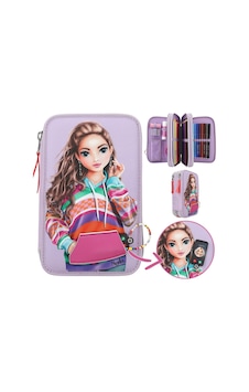 Top Model Smartphone 3 Katlı İçi Dolu Kalem Çantası 412842 Çok Renkli Top Model Smartphone 3 Katlı İçi Dolu Kalem Çantası 412842 Çok Renkli