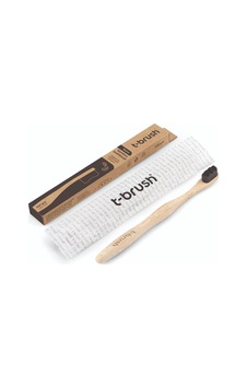 T-brush Bambu Diş Yumuşak Fırçası Ultra Yumuşak Koyu Gri T-brush Bambu Diş Yumuşak Fırçası Ultra Yumuşak Koyu Gri