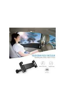 Polham Mobile Araç İçi Arka Koltuk İçin Tablet Tutucu, 360 Derece Dönebilen Ayarlanabilir Tablet, Telefon Tutucu Siyah 2 Mixed Polham Mobile Araç İçi Arka Koltuk İçin Tablet Tutucu, 360 Derece Dönebilen Ayarlanabilir Tablet, Telefon Tutucu Siyah 2 Mixed