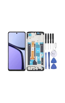 Çelik Pro Realme Uyumlu Rmx3910 C65 4g Ekran Lcd Dokunmatik Full Çıtalı