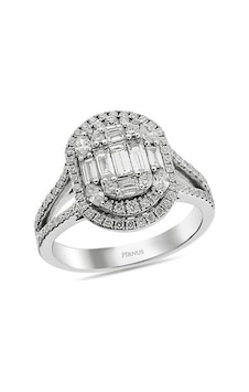 Pirnus Diamond Baget Yüzük 4 Ayar Altın Gramı : 5.42 Pirnus Diamond Baget Yüzük 4 Ayar Altın Gramı : 5.42