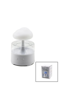 Yağmur Bulutu - Bt Spekaer Hoparlör 300ml Usb Şarjlı - Renkli Ledli Işık - Kumandalı Hava Nemlendirici Buhar Makine - Koku Giderici Bx40