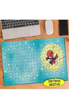Minik Sevimli Örümcek Çocuk 240 Parça Puzzle Yapboz Tablo-104493 Minik Sevimli Örümcek Çocuk 240 Parça Puzzle Yapboz Tablo-104493