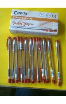 Tükenmez Kalem Caretta Colour Liner 95 Kırmızı Tükenmez Kalem Caretta Colour Liner 95 Kırmızı