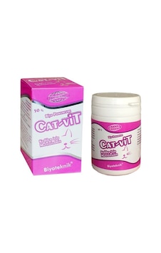 Biyoteknik Cat-Vit One A Day Kediler için Multivitamin 50 G Biyoteknik Cat-Vit One A Day Kediler için Multivitamin 50 G