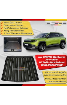 Jeep Compass Bagaj Havuzu Mhev&phev Alt Bagaj Düşük Kademe 2026 Sonrası Bosse Jeep Compass Bagaj Havuzu Mhev&phev Alt Bagaj Düşük Kademe 2026 Sonrası Bosse