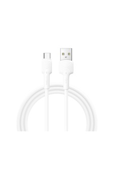 Recci Rtc-n26c Usb-a To Type-c Hızlı Şarj Özellikli Data Ve Şarj Kablosu 1m Beyaz