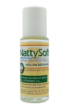 Nattysoft Sarı Roll-On Deodorant 60 ML