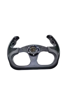 F1 Spor Direksiyon Momo Model Siyah / Dıdı154