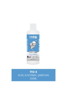 Tto X Kuru Ve Normal Saçlar İçin Şampuan 500 ML Tto X Kuru Ve Normal Saçlar İçin Şampuan 500 ML