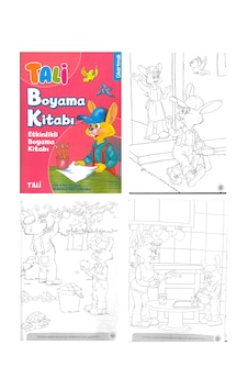 Ema Tali Etkinlikli Boyama Çıkartmalı 64 Sayfa Ema Tali Etkinlikli Boyama Çıkartmalı 64 Sayfa