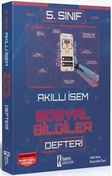 5. Sınıf Sosyal Bilgiler Akıllı Defteri İsem Yayınları 5. Sınıf Sosyal Bilgiler Akıllı Defteri İsem Yayınları