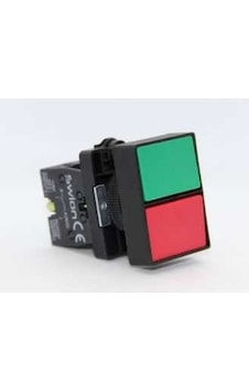 Swion Lay5-el8325 22mm İkaz Buton Yeşil-kırmızı Swion Lay5-el8325 22mm İkaz Buton Yeşil-kırmızı