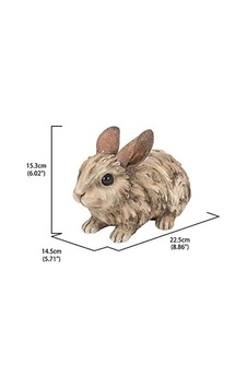 Hi-line Gift Ltd 87650-c Büyük Driftwood Rabbit Heykeli