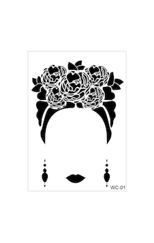 Stencil Şablon A4 Woman Collection Wc-01 Stencil Şablon A4 Woman Collection Wc-01