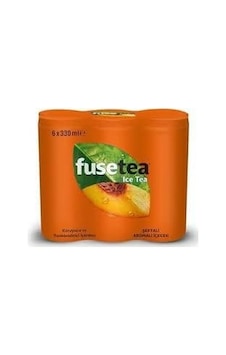 Fuse Tea Şeftali Aromalı 6 330 Ml-57 Fuse Tea Şeftali Aromalı 6 330 Ml-57