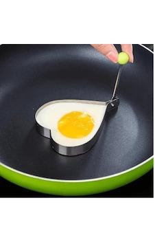 Metal Kalp Omlet Krep Kalıbı Çok Renkli Metal Kalp Omlet Krep Kalıbı Çok Renkli
