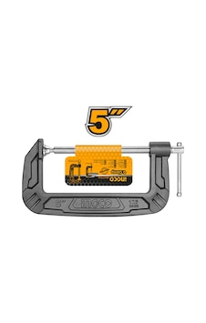 İngco Endüstriyel Çengelli G Tip Mengene 125mm HGC0105 İngco Endüstriyel Çengelli G Tip Mengene 125mm HGC0105