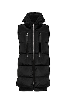 Only Onlnora Puffer Waistcoat Cc Otw Kadın Yeleği 15235033-BLACK Siyah
