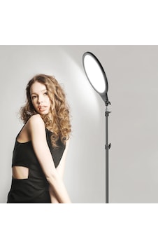 Freewolf 10 İnç Ring Light 3 Modlu Tripod Youtuber Tiktok Çekim Işıklı Telefon Tutucu Influencer