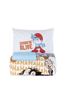 Karaca Home Smurfs Catch Tek Kişilik Nevresim Takımı 203.09.01.0004 Karaca Home Smurfs Catch Tek Kişilik Nevresim Takımı 203.09.01.0004