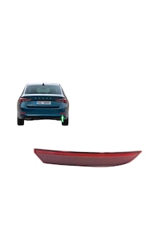 Skoda Octavia 4 2020- Tampon Reflektoru Arka Dış Sağ 5e7945106 Oem Skoda Octavia 4 2020- Tampon Reflektoru Arka Dış Sağ 5e7945106 Oem