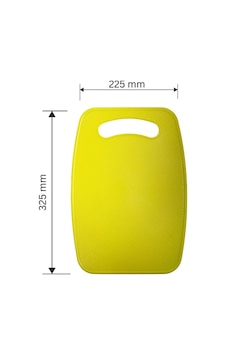 Plastik Kesme Tahtası Sarı Plastik Kesme Tahtası Sarı