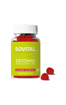 Sovital Detomax Apple Vinegar 60 Adet Sovital Detomax Apple Vinegar 60 Adet