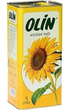 Olin Ayçiçek Yağı Teneke 5 L Olin Ayçiçek Yağı Teneke 5 L