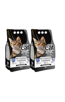 Mr. Cat Happy Aktif Karbonlu Kedi Kumu 2 x 10 L