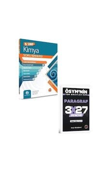 Bilgisarmal 2027 9. Sınıf Kimya Soru Bankası+ Evp Akademi Paragraf Bilgisarmal 2027 9. Sınıf Kimya Soru Bankası+ Evp Akademi Paragraf