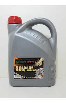 greentech 30 ASANSÖR DİŞLİ BAKIM YAĞI 3 LİTRE greentech 30 ASANSÖR DİŞLİ BAKIM YAĞI 3 LİTRE