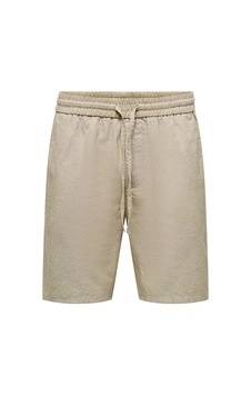 Onslınus 0007 Cot Lın Shorts Noos Erkek Şort 22024967 Bej
