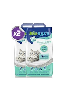 Biokat's Bianco Fresh Topaklaşan Bentonit Kedi Kumu 2 x 10 L Biokat's Bianco Fresh Topaklaşan Bentonit Kedi Kumu 2 x 10 L