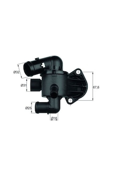 Mahle Tı33.87 Termostat Komple Passat-scırocco 09 2.0 Tdı 87c 03l121111ac-03l121111m Adet ıdır