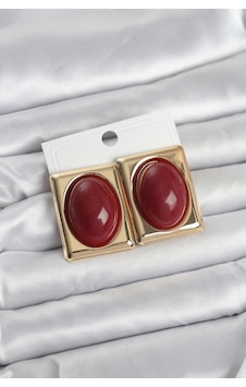 Bordo Kare Model Vintage Gold Renk Kadın Küpe Tj-bkp11673 Tdrtr Bordo Kare Model Vintage Gold Renk Kadın Küpe Tj-bkp11673 Tdrtr