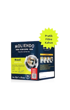 Moliendo Brasil Bossa Nova Pratik Filtre Kahve 10 x 10 G Moliendo Brasil Bossa Nova Pratik Filtre Kahve 10 x 10 G