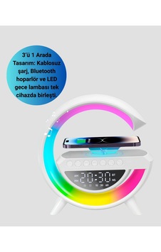 Şık Tasarımlı Kablosuz Şarjlı Led Masa Lambası 15w Hızlı Şarj - 4998 1200mah Battery Şık Tasarımlı Kablosuz Şarjlı Led Masa Lambası 15w Hızlı Şarj - 4998 1200mah Battery