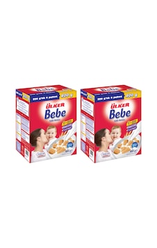 Ülker Bebe Sütlü Bebe Bisküvisi 2 x 800 G Ülker Bebe Sütlü Bebe Bisküvisi 2 x 800 G