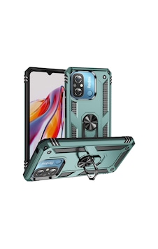 Uryport Xiaomi Redmi 12c Kılıf Sofya Yüzüklü Silikon Kapak - Yeşil Uryport Xiaomi Redmi 12c Kılıf Sofya Yüzüklü Silikon Kapak - Yeşil