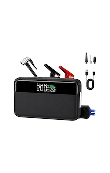 Powermaster N33 Lastik Hava Kompresörlü Akü Takviye Cihazı 65w Fast Powerbank