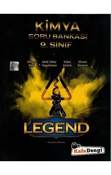9.Sınıf Legend Kimya Soru Bankası- Kafa Dengi