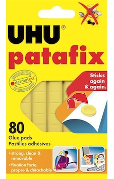 Uhu Patafix Hamur Yapıştırıcı 80'li Sarı Uhu Patafix Hamur Yapıştırıcı 80'li Sarı